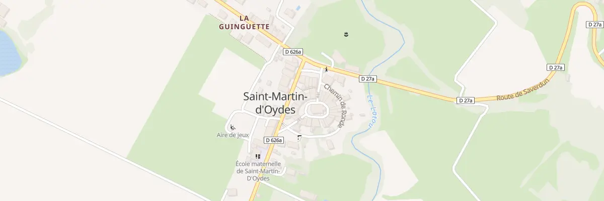 Plan du 4 Pl de l’Eglise à Saint-Martin-d’Oydes
