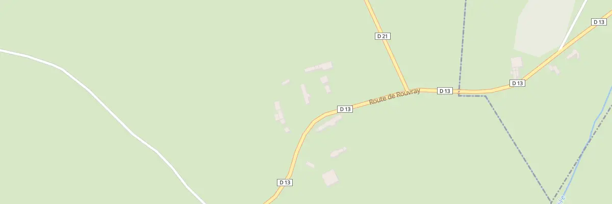 Plan du 150 Rte du Rouvray à Mauquenchy
