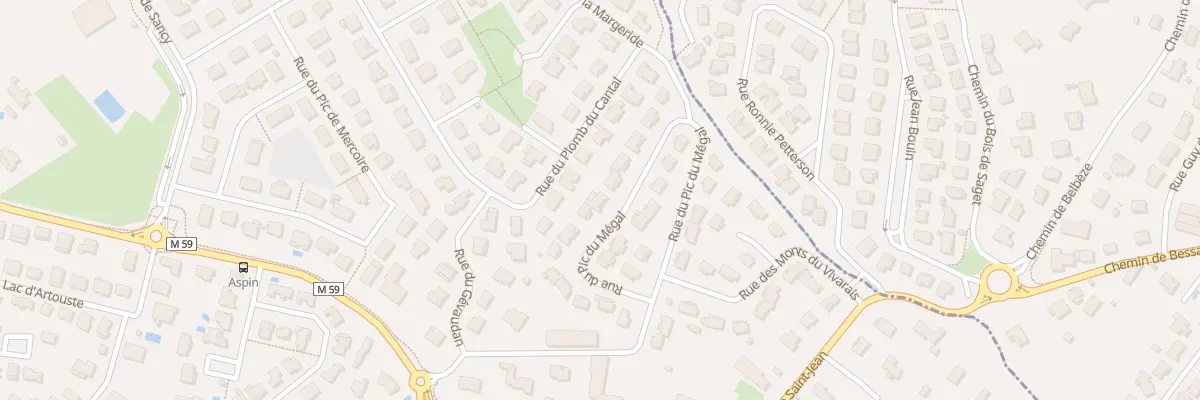 Plan du 40 Rue du Pic de Megal à L’Union