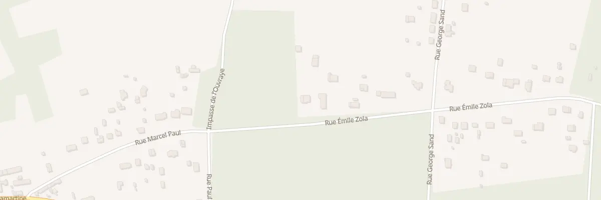 Plan du 167 Rue Emile Zola à Meusnes