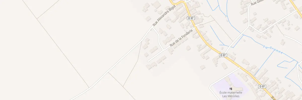 Plan du 12 Rue de la Fonderie à Mer