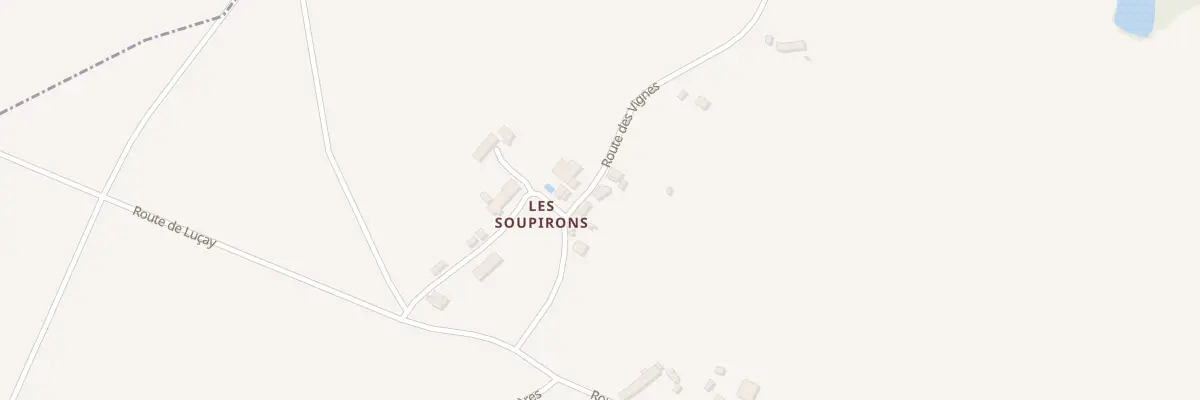Plan du 14 Les Soupirons à Langé