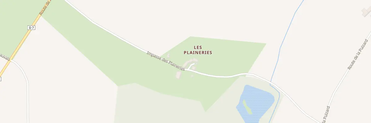 Plan du 5132 Les Plaineries à Gehée
