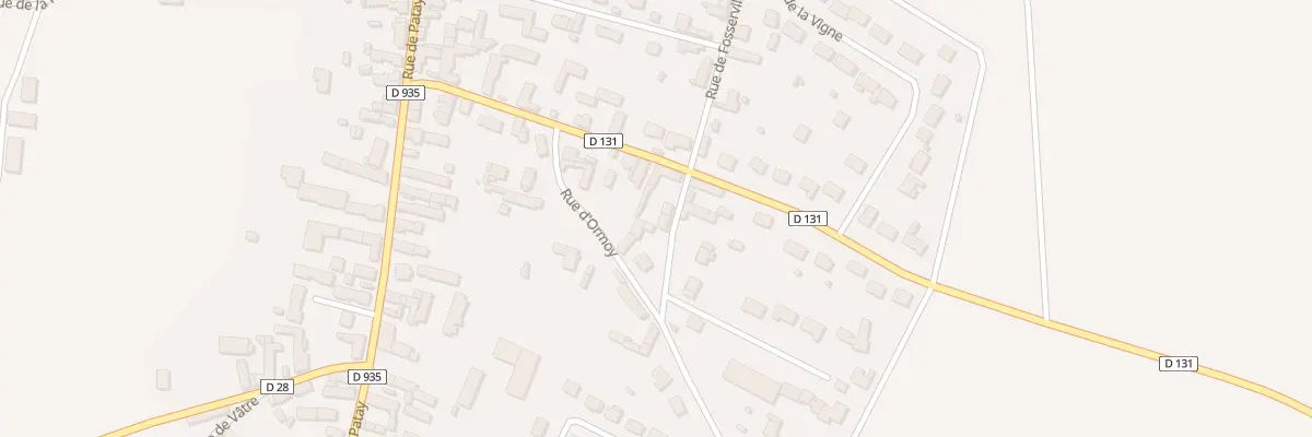 Plan du 14 Rue de Fosserville à Dammarie