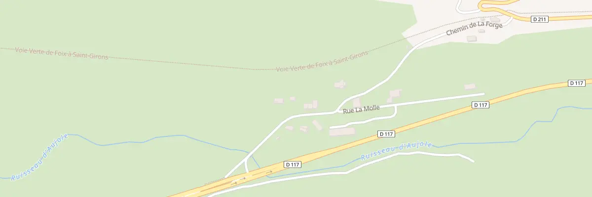 Plan du 5014 La Molle à Cadarcet