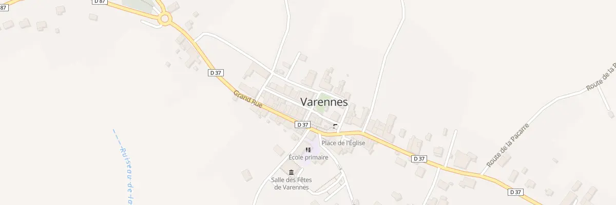 Plan du 35 Rue de l’’Ancien Fort à Varennes