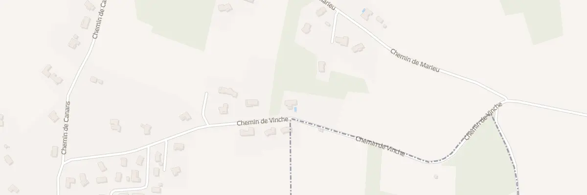 Plan du 555 Che de Vinche à Réalville