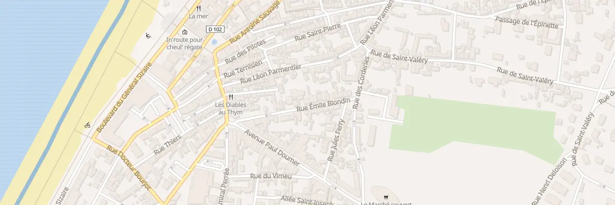 Plan du 31 Rue Emile Blondin à Cayeux-sur-Mer