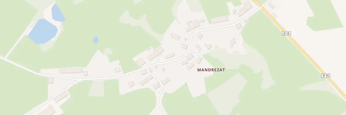 Plan du 16 Mandrezat à Azerables