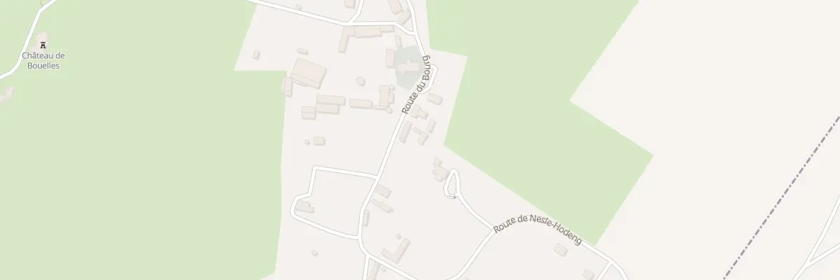 Plan du 900 Rte du Bourg à Bouelles