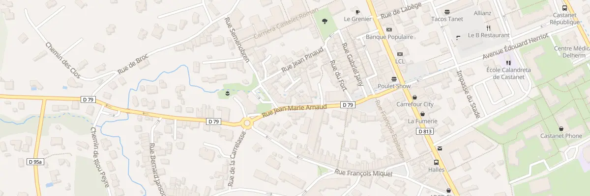 Plan du 14 Rue Jean-Marie Arnaud à Castanet-Tolosan