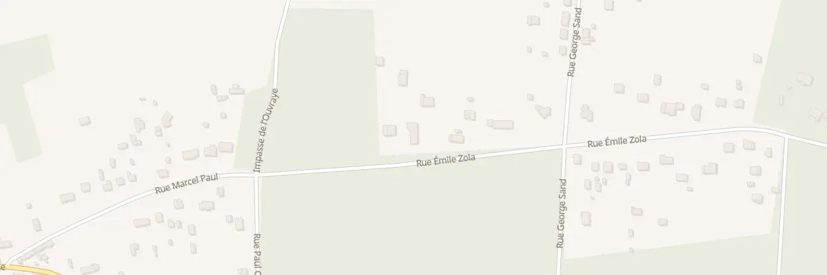 Plan du 175 Rue Emile Zola à Meusnes