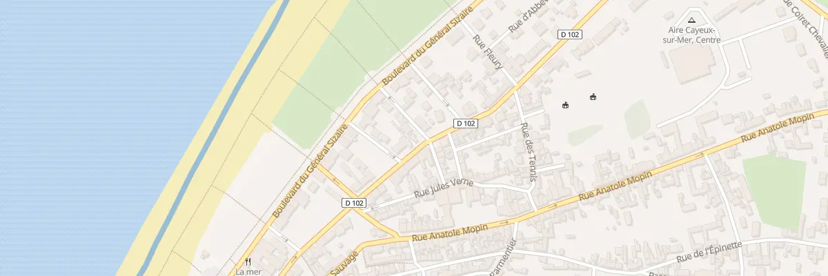 Plan du 9 Rue du Général Leclerc à Cayeux-sur-Mer