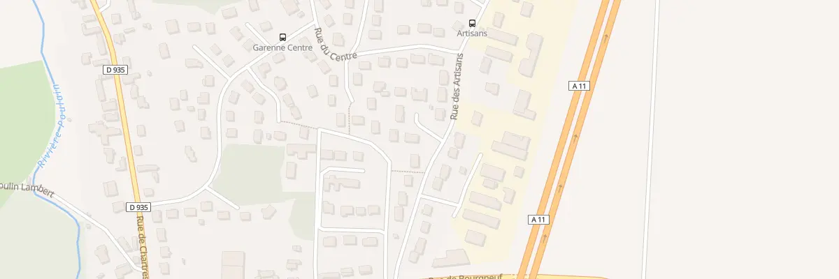 Plan du 9 Rue des Artisans à Morancez