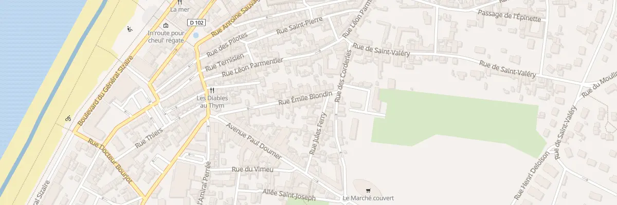 Plan du 26 Rue Emile Blondin à Cayeux-sur-Mer