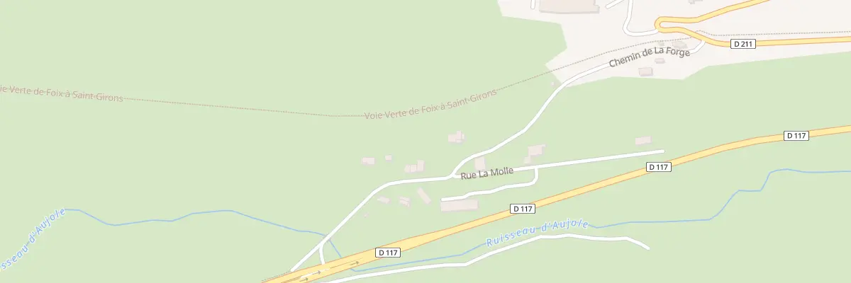 Plan du 74 Las Feichos Parets et La M à Cadarcet
