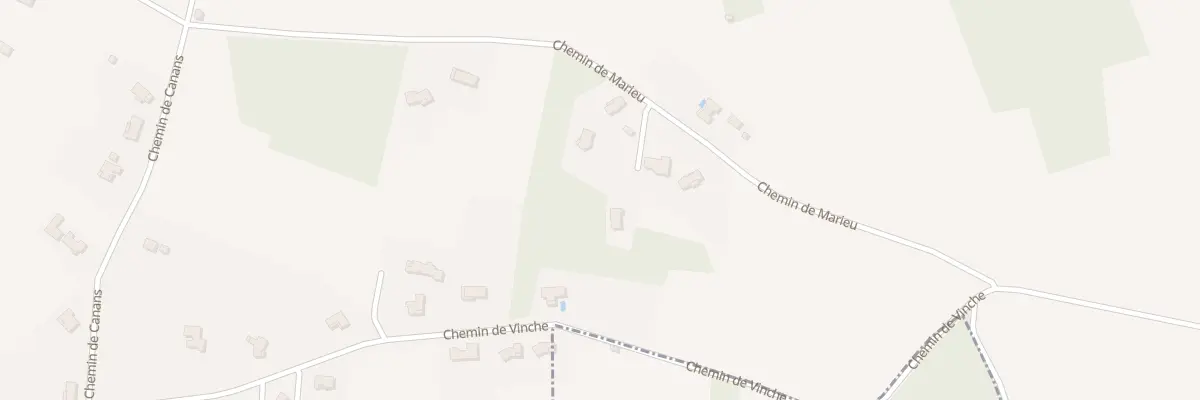 Plan du 806 Che de Marieu à Réalville