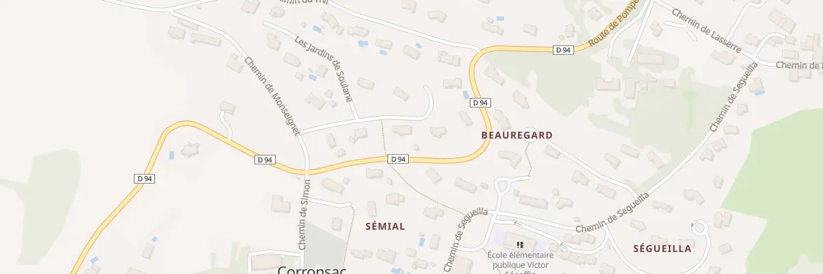 Plan du 17 Les Jardins de la Soulane à Corronsac