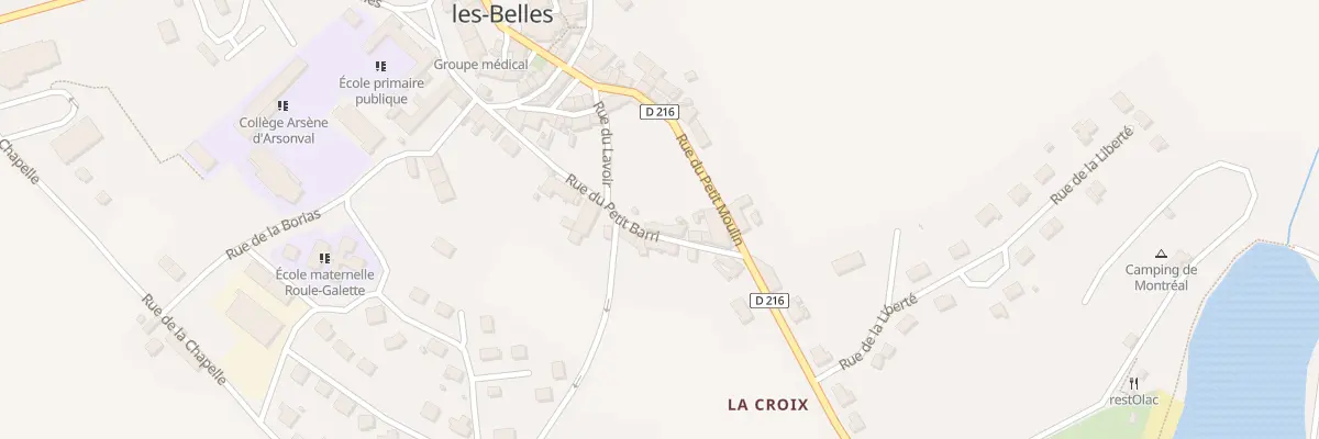 Plan du 9 Rue du Petit Barri à Saint-Germain-les-Belles