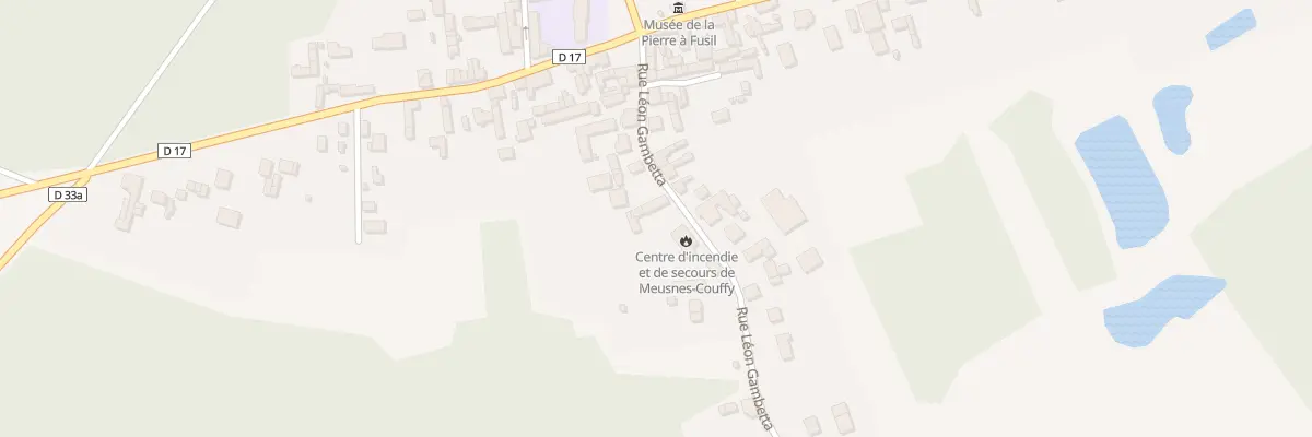 Plan du 130 Rue Leon Gambetta à Meusnes
