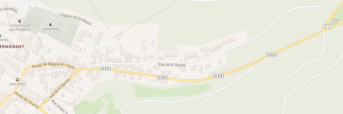 Plan du 81 Rue de la Ravine à Vernon