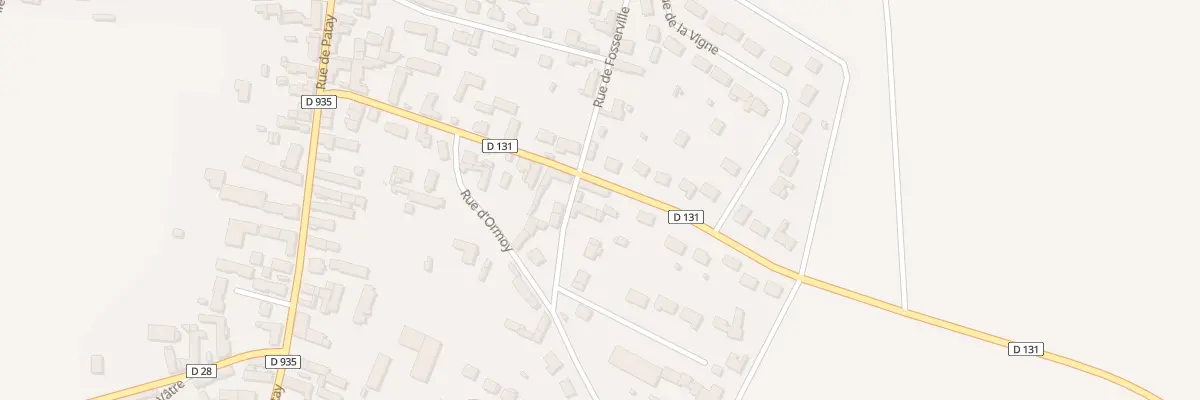 Plan du 13 Rue de Fosserville à Dammarie