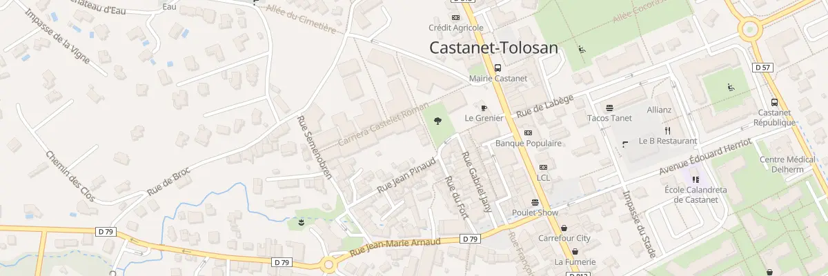 Plan du 5 Rue de Broc à Castanet-Tolosan