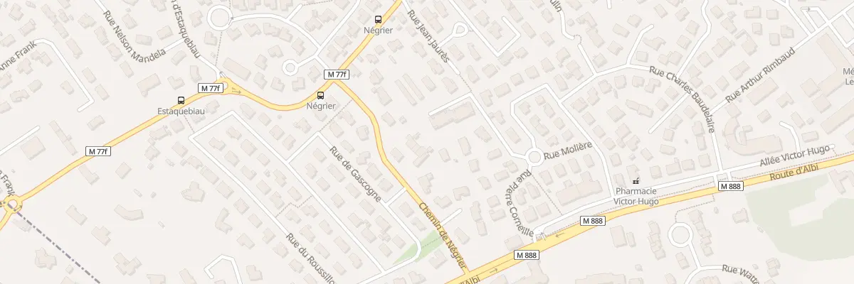 Plan du 2 Rue René Descartes à Saint-Jean