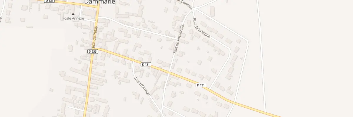 Plan du 11 Rue de Fosserville à Dammarie