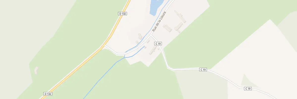 Plan du 2 Rue de la Lieure à Lorleau