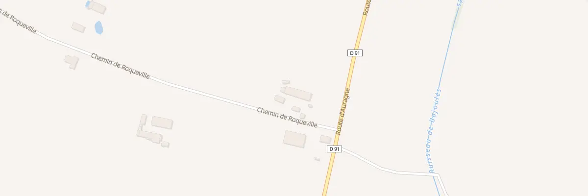 Plan du 70 Che de Roqueville à Auragne