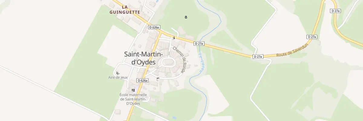 Plan du 27 Pl de l’Eglise à Saint-Martin-d’Oydes