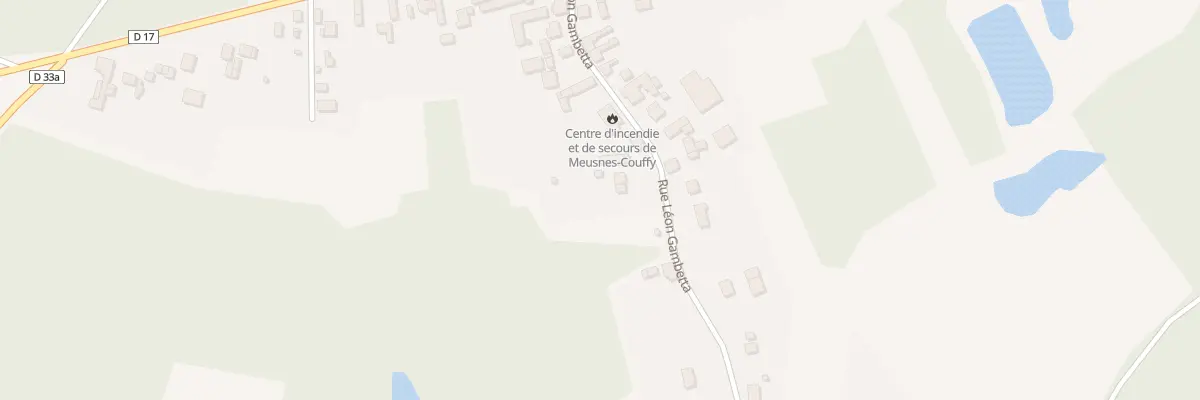 Plan du 228 Rue Leon Gambetta à Meusnes
