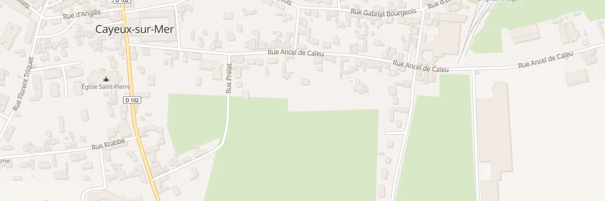 Plan du 20B Rue Ancel de Caïeu à Cayeux-sur-Mer