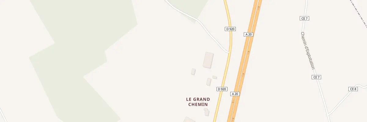 Plan du 5266 Les Brandes du Pied Guillo à Ceaulmont