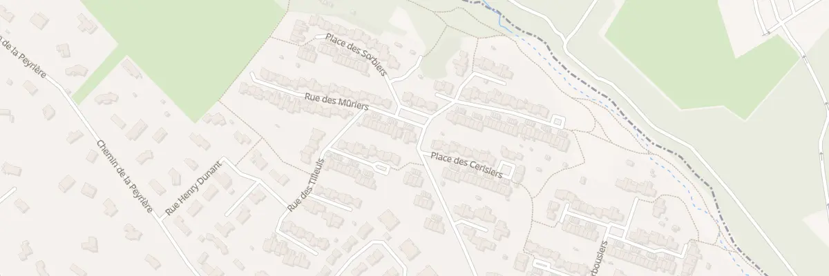 Plan du 1 Rue des Mûriers à Saint-Jean