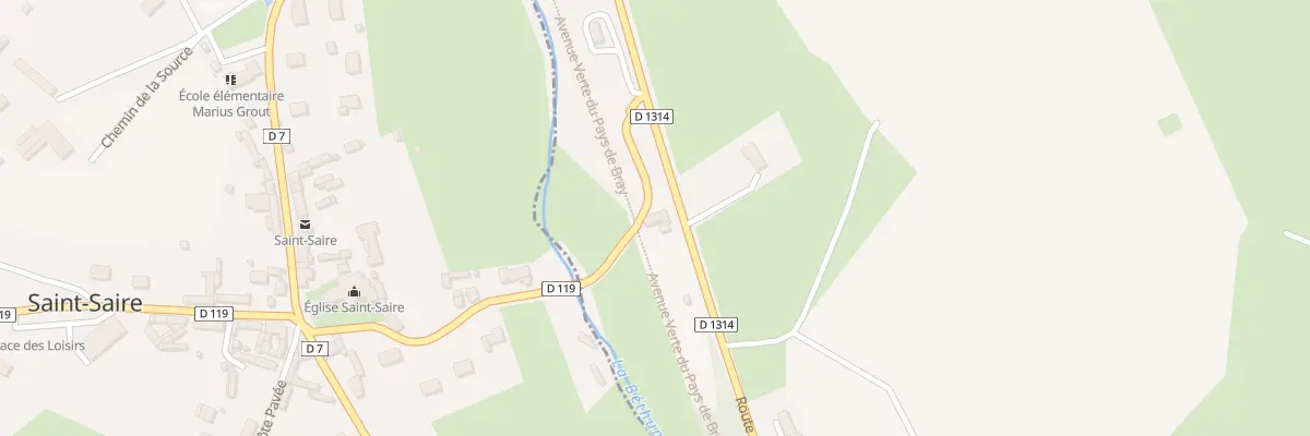 Plan du 5121 Le Chene Foireux à Nesle-Hodeng