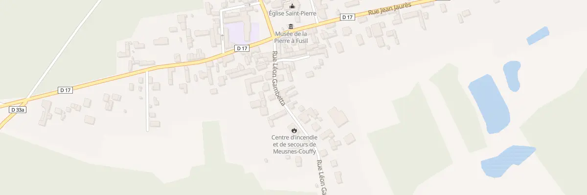 Plan du 117 Rue Leon Gambetta à Meusnes