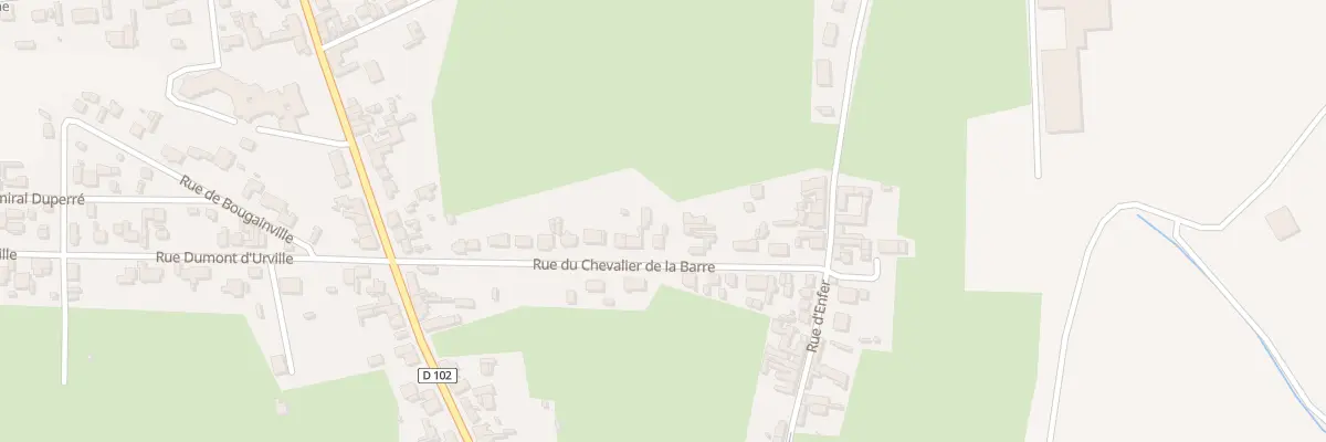 Plan du 11T Rue Chevalier de la Barre à Cayeux-sur-Mer