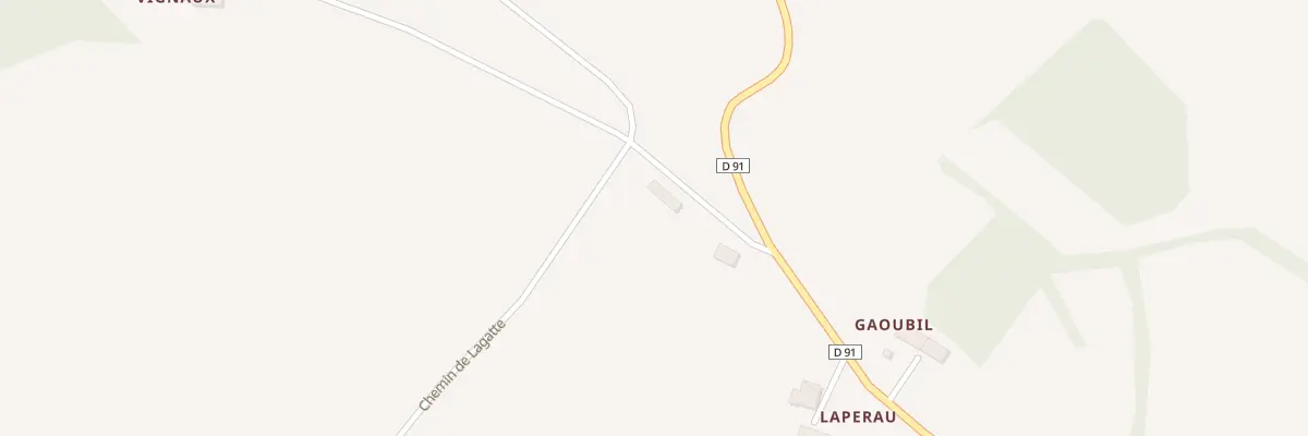 Plan du 110 Laperau à Auragne