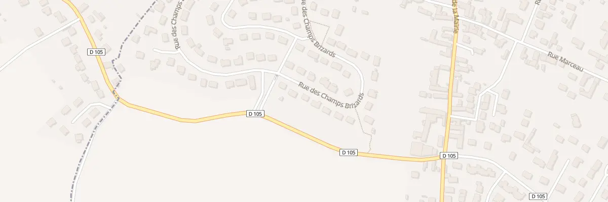 Plan du 41 Rue des Champs Brizards à Champhol