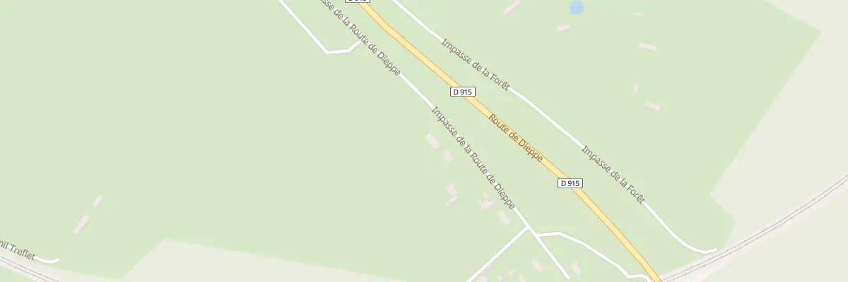 Plan du 295 Imp de la Route de Dieppe à Roncherolles-en-Bray