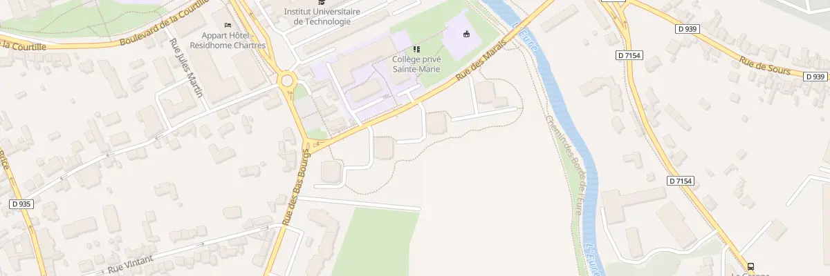 Plan du 2 Rue des Marais à Chartres