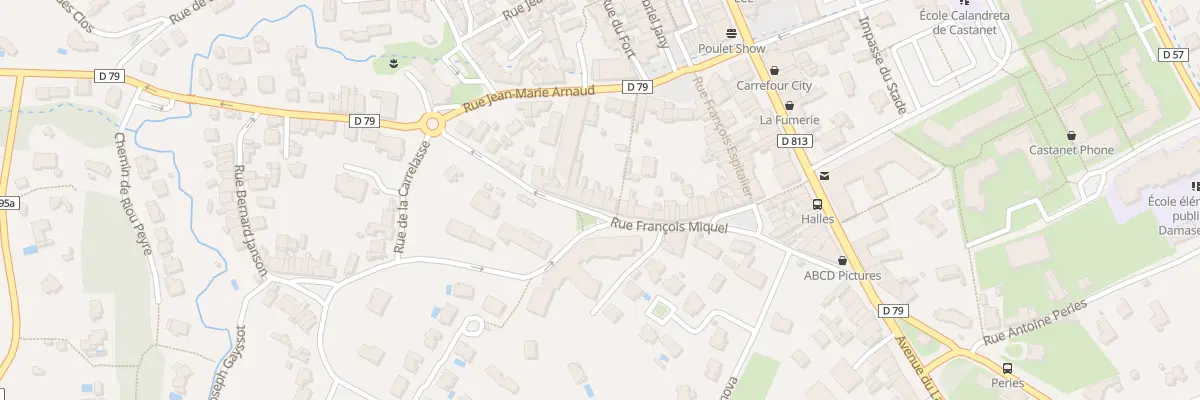Plan du 14 Rue Francois Miquel à Castanet-Tolosan