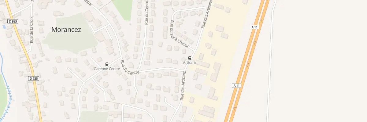 Plan du 37 Rue des Artisans à Morancez