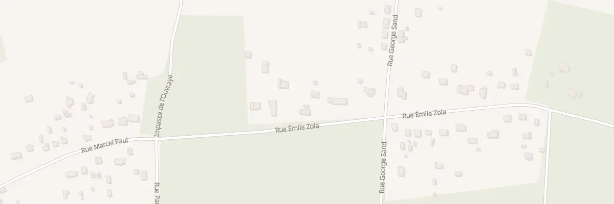 Plan du 239 Rue Emile Zola à Meusnes