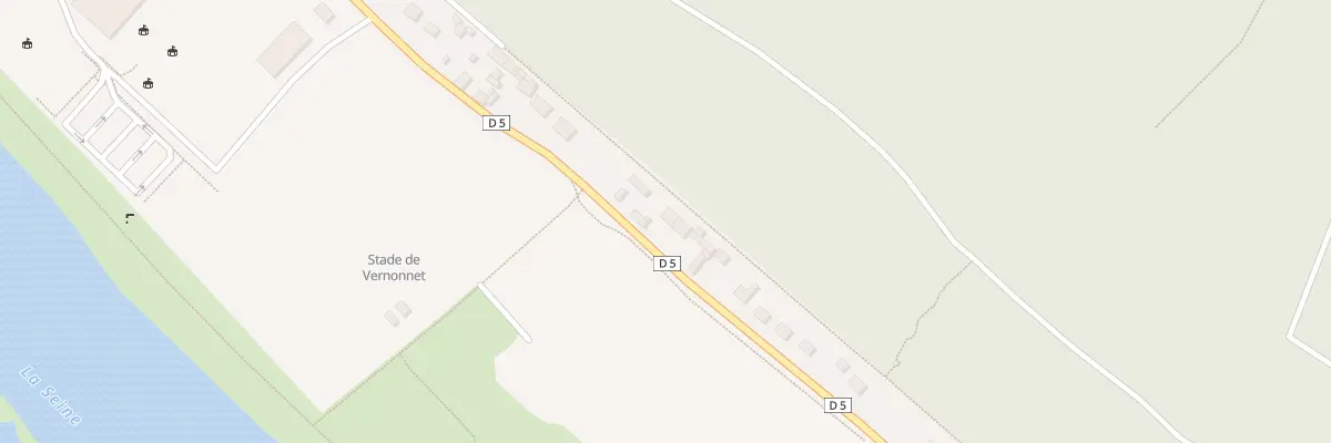 Plan du 70 Rte de Giverny à Vernon