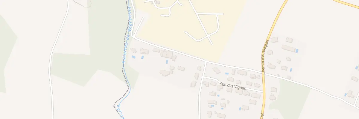 Plan du 595 Che de Panici à Issus