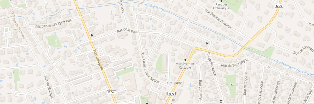 Plan du 8 Rue Hector Berlioz à Balma
