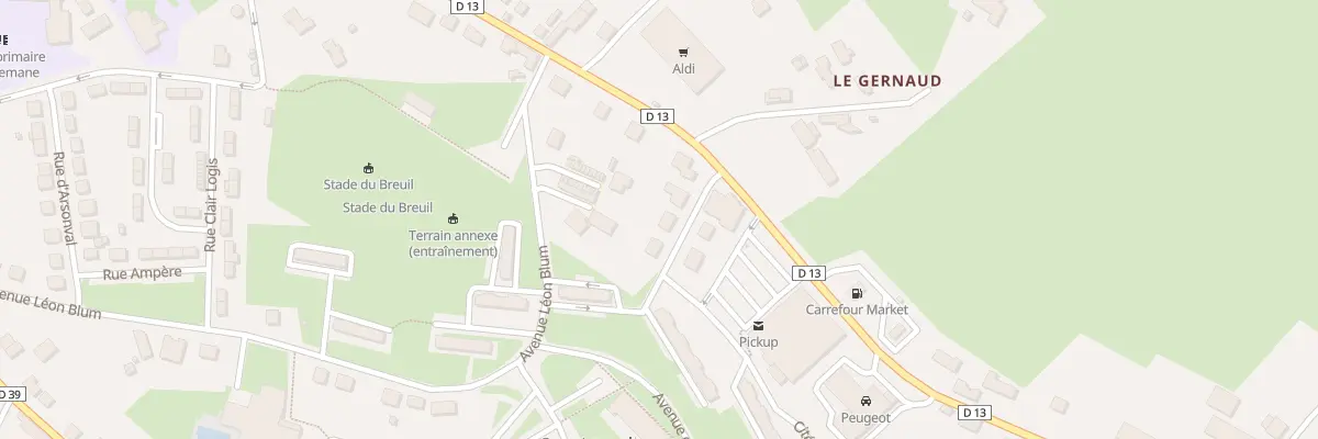 Plan du 6 Rue Auguste Renoir à Saint-Léonard-de-Noblat